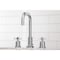 Kingston Brass FSC8931ZX Millennium Widespread Bathroom Faucet W/ Brass Pop-Up, Chrome FSC8931ZX - alternate 4